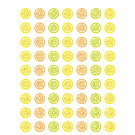 Teacher Created Resources Lemon Zest Mini Stickers, PK4536 TCR8485